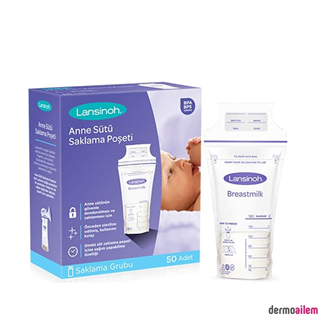 Lansinoh Süt Saklama Poşeti 50 Adet