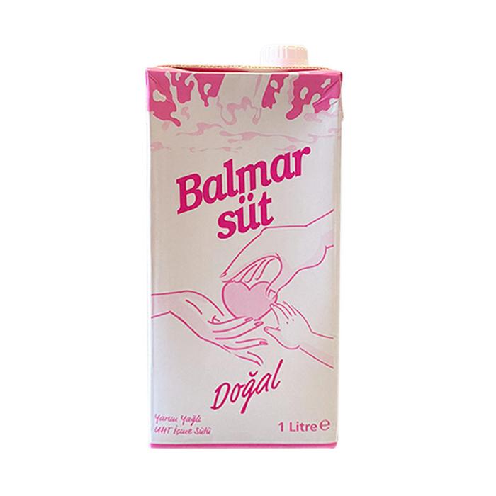 Balmar Yarım Yağlı Süt 1 lt