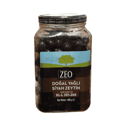 Zeo Siyah Zeytin XL-L 900 G
