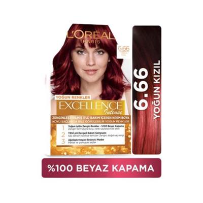 EXCELLENCE INTENSE SAÇ BOYASI 6.66 S YOGUN KIZIL