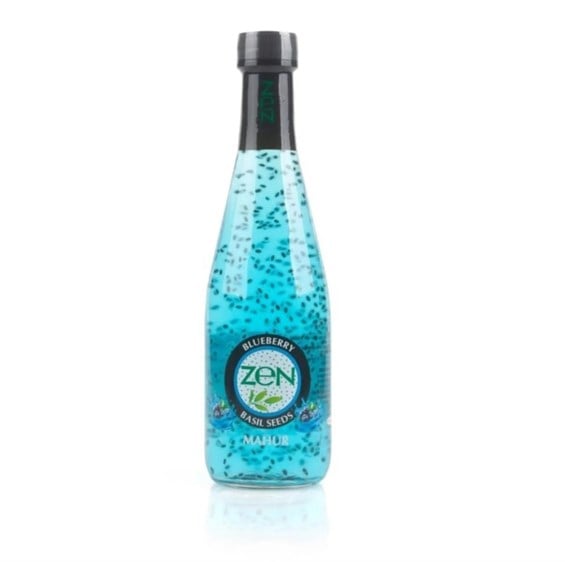 Zen Basil Fesleğen Tohumlu Yaban Mersinli İçecek 330 ml