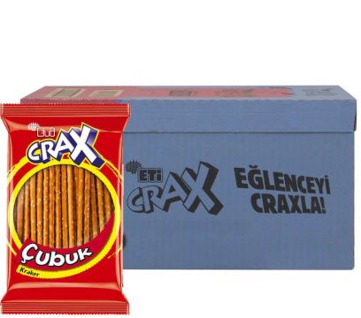 Eti Crax Çubuk Kraker 40 Gr x 34 Adet