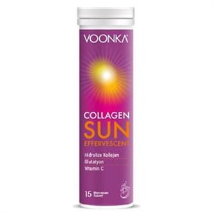 Voonka Collagen Sun 15 Effervescent Tablet