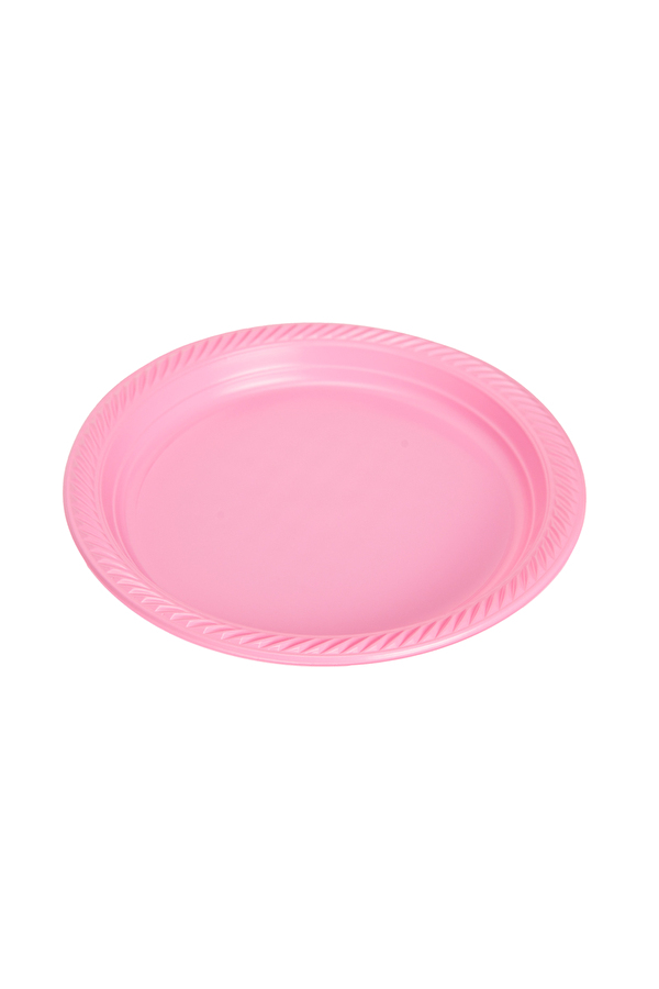 Taktik 10'lu Plastik Lüks Tabak Turkuaz Pembe/Mavi