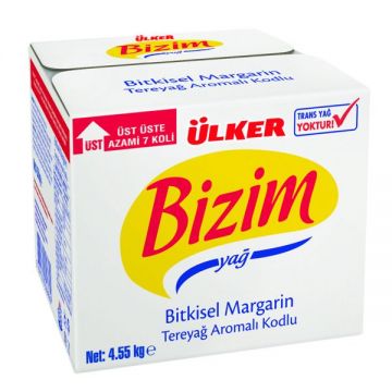 Bizim Tereyağ Aromalı Margarin 4.55 Kg