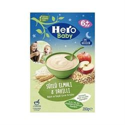 Hero Baby Sütlü Elmalı 8 Tahıllı Mama 200g