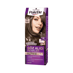 Palette Basic Küllü Kumral Saç Boyası 7-1