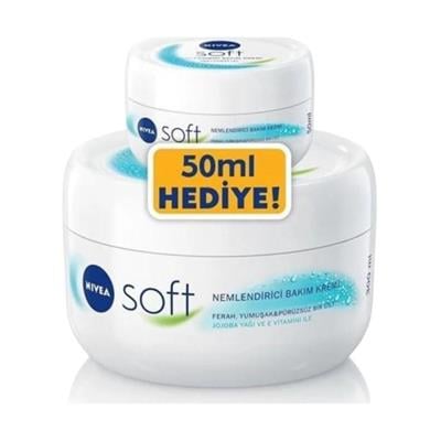 NIVEA KREM 300ml SOFT +50ml SET