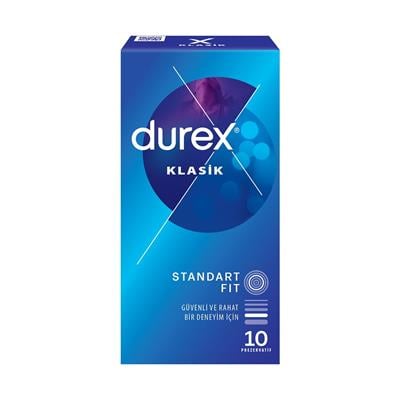 DUREX KLASIK 10LU PREZERVATIF STANDART FIT