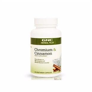 GNC Chronium & Cinnamon 60 Kapsül