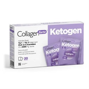 Collagen Forte Ketogen 5000 mg 20 Saşe