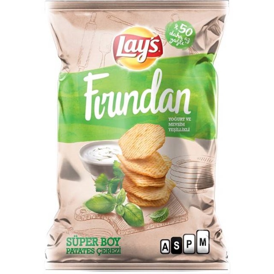 Lays Fırından Yoğurt Ve Mevsim Yeşillikleri 92 gr