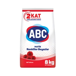 ABC Gül Tutkusu Toz Deterjan 8 Kg