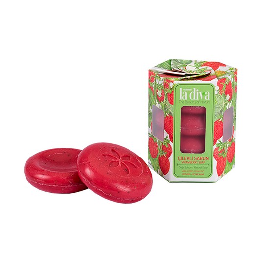 La Diva Butik Sabun Çilek 180 gr