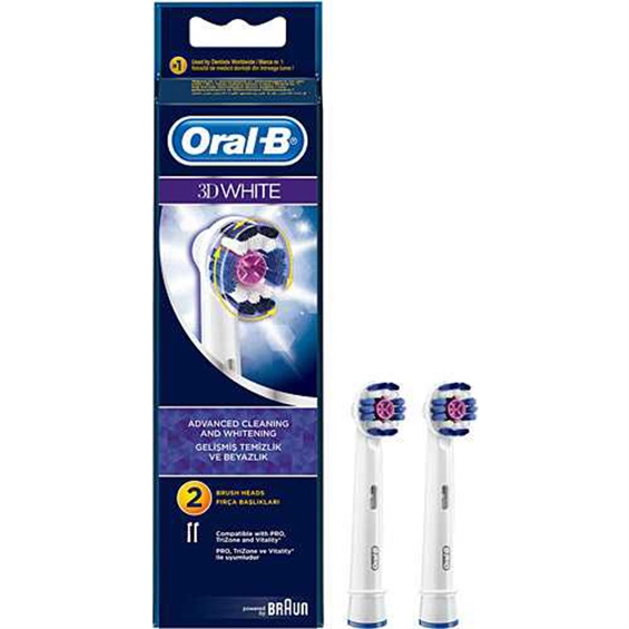 Oral-B Cross Action Black Edition Siyah 2'li Diş Fırçası