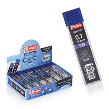 Mikro Min 75 MM 2B 0.7 MM 20'Lİ M-700 70007