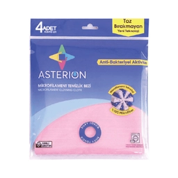 Asterion Mikrofilament Temizleme Bezi 4'lü