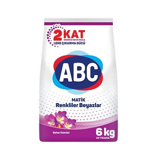 Abc Toz Deterjan Bahar 6 kg