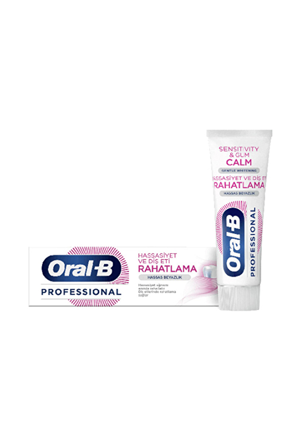 Oral-B Diş Macunu Profesyonel Hassasiyet Ve Diş Eti Hassas Beyazlık 75 ml