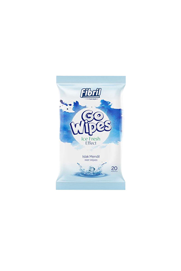Fibril Go Wipes Islak Mendil Buz Ferahlığı 20'li
