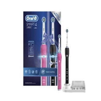 Oral-B Smart 4 4900 Şarjlı Diş Fırçası 2'li Avantaj Paketi