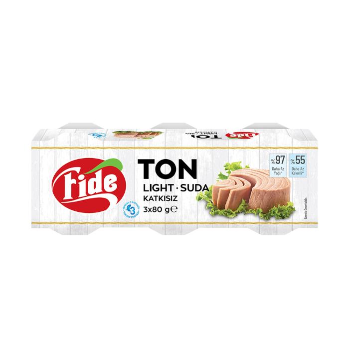 Fide Ton Balık Light 3x80 gr