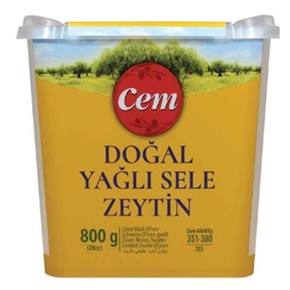 Cem Zeytin Yağlı Sele 800 gr (351-380)