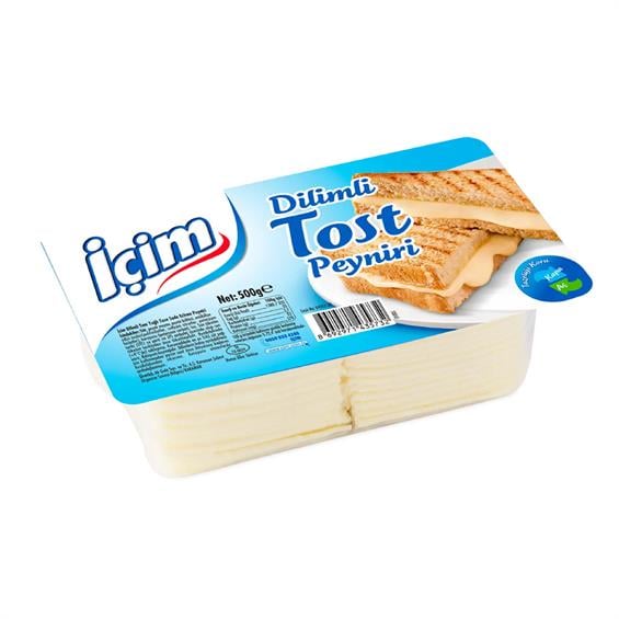 İçim Dilimli Tost Peyniri 500 gr