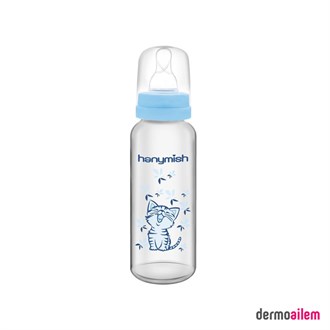 Hanymish Pp Mavi Biberon 0-6ay 240 Ml