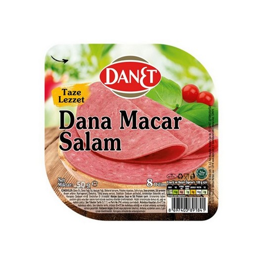 DANET SALAM TADIMLIK MACAR 60 GR