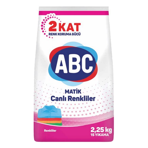 Abc Matik Canlı Renkler Toz Deterjan 2,25 kg