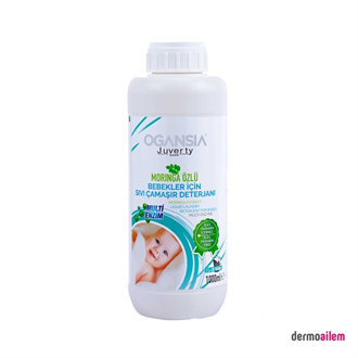 Ogansia Moringa Özlü Bebekler İçin Sıvı Çamaşır Deterjanı 1000 ml