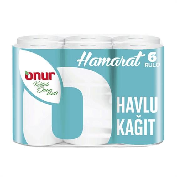 Onur Hamarat Kağıt Havlu 2 Katlı 6'lı