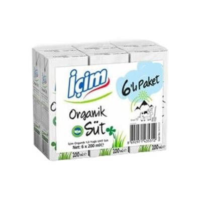 IÇIM 6*200ml ORGANIK SÜT