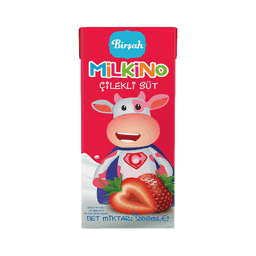 Birşah Milkino Çilekli Süt 200 Ml