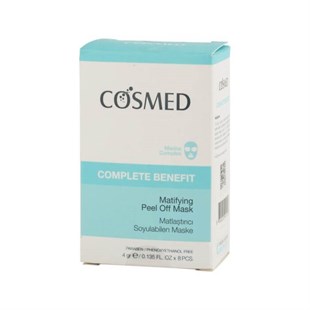 Cosmed Complete Benefit Matifying Peel Off Mask 8 x 4 gr