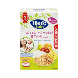 Hero Baby 8 Tahıllı Bebek Maması 400 G