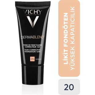 Vichy Dermablend SPF 35 (Vanilla20) Likit Fondöten 30 ml