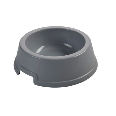 Çınar Kedi Köpek Mama Kabı 200 Ml Gri