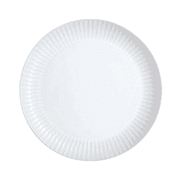 Cottage Beyaz Servis Tabağı 25 Cm