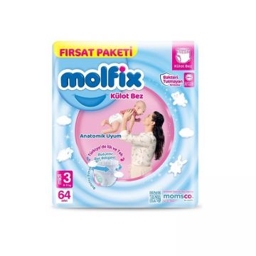 Molfix Külot Bez 3 Beden 64 Adet