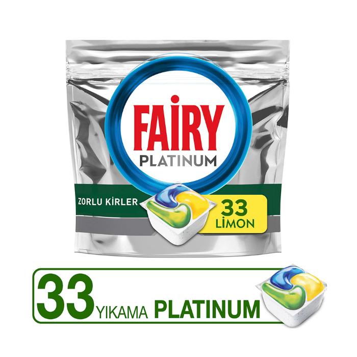 FairyyPlatinium Kapsül Limon 33 lü
