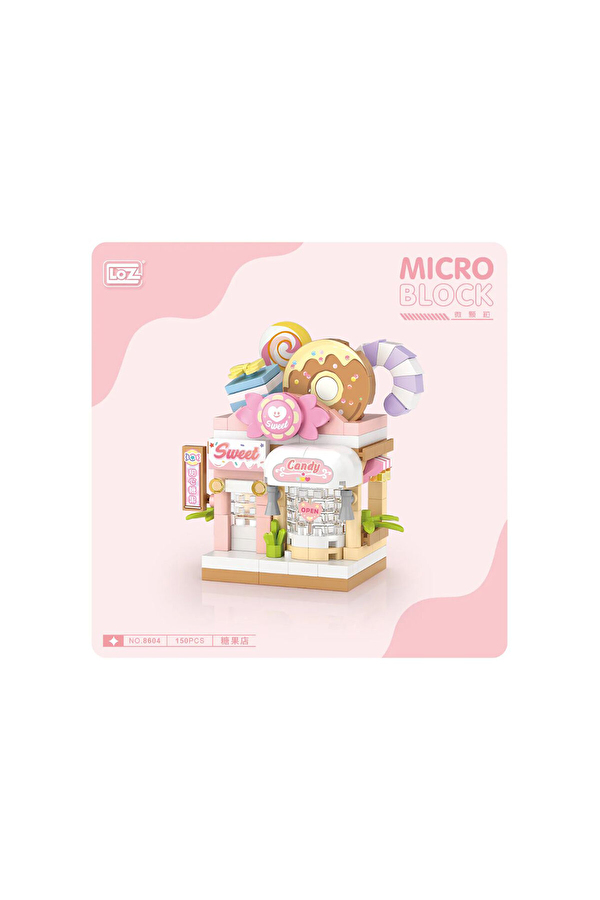 LOZ Mikro Block Şekerleme Dükkanı 150 Parça LZ-8604