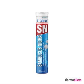 Vitonex Sambucus Nigra 20 Efervesan Tablet