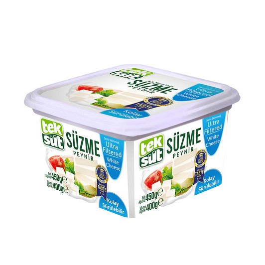 Teksüt Yarım Yağlı Süzme Peynir 400 gr