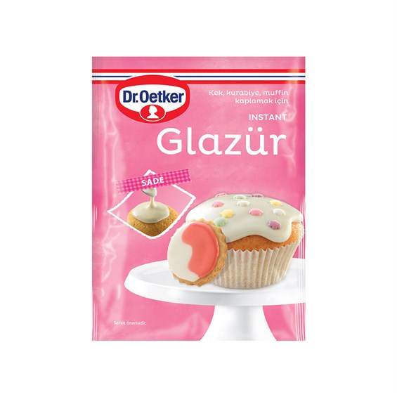 Dr.Oetker Sade Toz Glazür Karışımı 85 gr