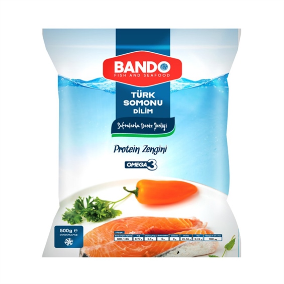 Bando Somon Türk Dilim Somon 500 gr