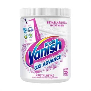Vanish Kosla Oxi Advance 800g Kristal Beyaz Toz Deterjan Güçlendirici
