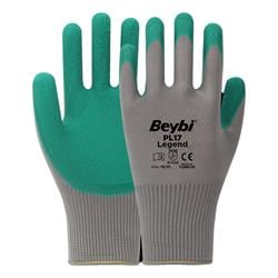 Beybi Pl 17 Legend Kaliteli Örme Lateks Kaplı Eldiven NO:10