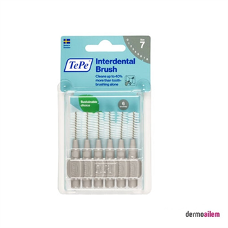 TePe Arayüz Fırçası 7 Numara Extra Yumuşak Blister Gri 1,3 mm T191
